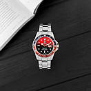 Мужские часы Rolex Submariner 6478 Silver-Black-Red-Black, фото 2