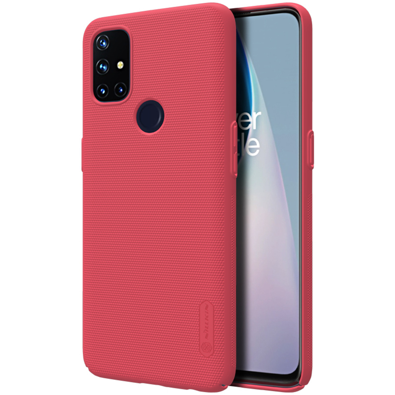 

Защитный чехол Nillkin для Oneplus Nord N10 5G Super Frosted Shield Red, Красный