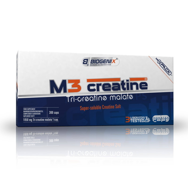 

Креатин Biogenix M3 Creatine, 300 капсул