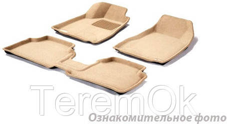 

Коврики в салон 3D для Volkswagen Passat B6/B7/CC 2006-2015 /Бежевые 5шт 84142