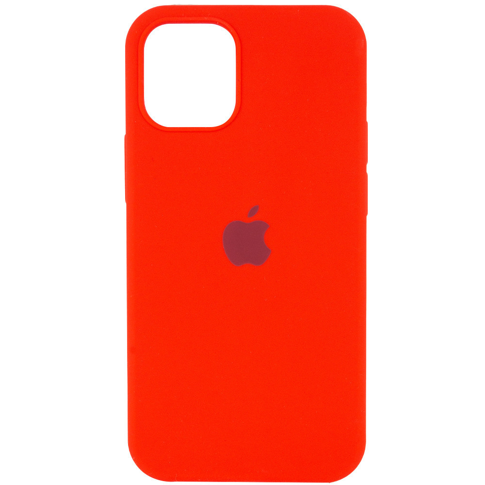 

Чехол Silicone Case Full Protective (AA) для Apple iPhone 12 Pro Max (6.7") Красный / Red