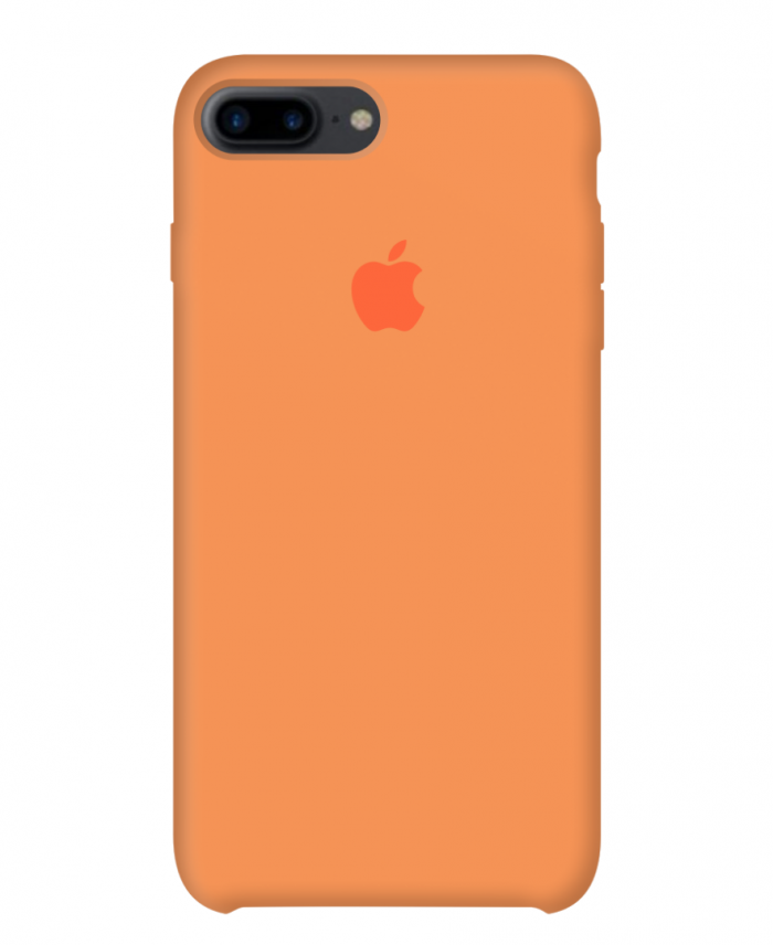 

Чехол для iphone 7/8 silicone case papaya