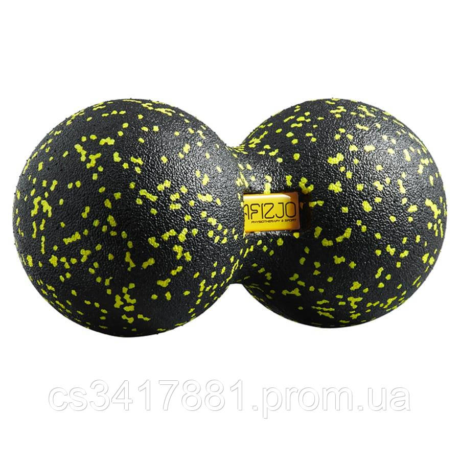 

Массажный мяч двойной 4FIZJO Epp DuoBall 12 4FJ0082 Black-Yellow SKL41-227870