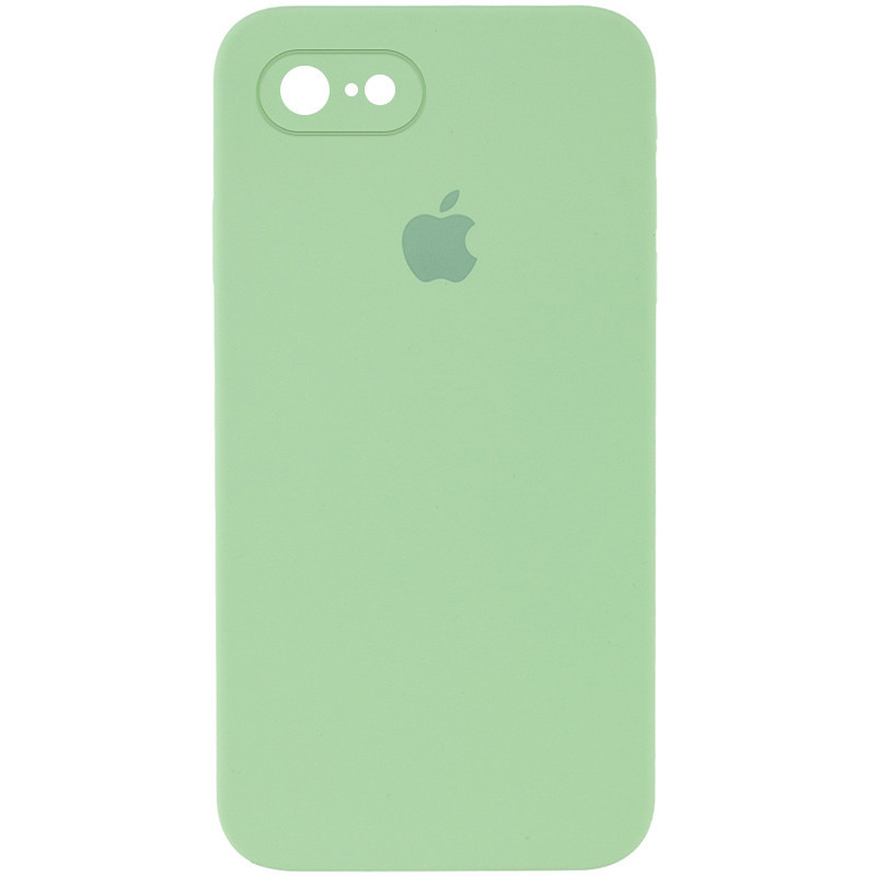 

Чехол Silicone Case Square Full Camera Protective (AA) для Apple iPhone 6/6s (4.7") Мятный / Mint