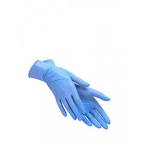 Рукавички нітрилові Care365 M 100 шт Блакитний (М365)