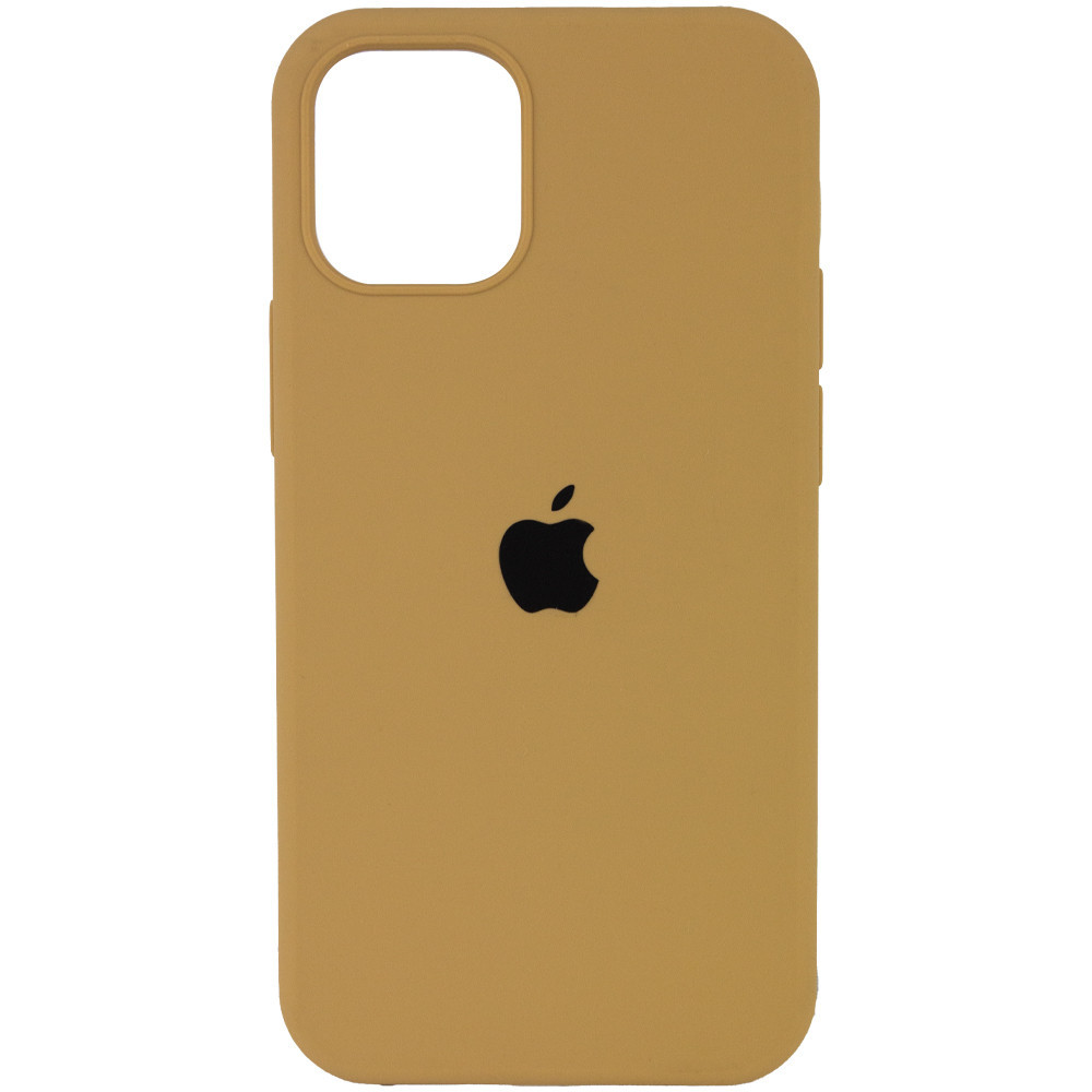 

Чехол Silicone Case Full Protective (AA) для Apple iPhone 12 mini (5.4"), Золотой / gold