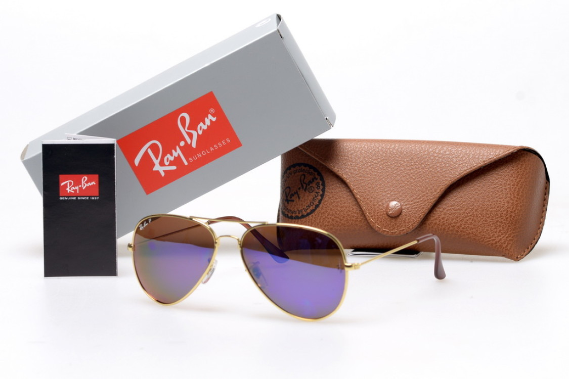 

Очки солнцезащитные брендовые Ray Ban Авиаторы 3025w3282p SKL26-146770