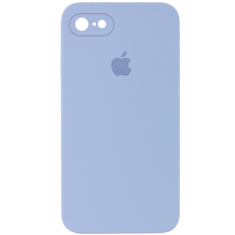 

Чехол Silicone Case Square Full Camera Protective (AA) для Apple iPhone 6/6s (4.7"), Голубой / mist blue