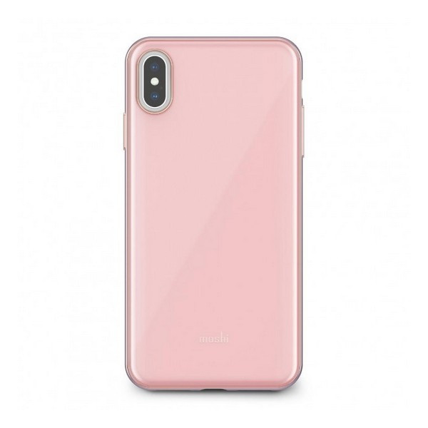 

Накладка для iPhone XS Max Moshi iGlaze Slim Hardshell Case Taupe Pink
