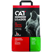 Наповнювач Cat Leader Wild Nature для кішок супер-всмоктуючий глиняний, ароматизований, 5 кг