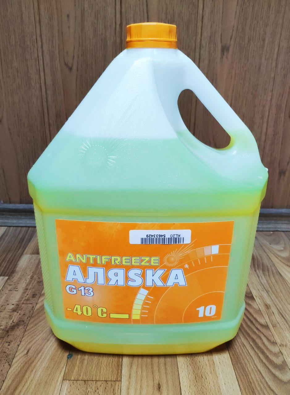 

Антифриз Аляsка ANTIFREEZE-40 (желтый) 10л