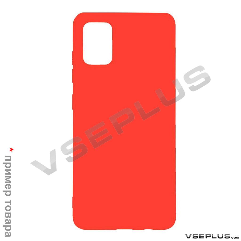 

Чехол (накладка) Xiaomi Redmi Note 9, Soft Matte Case, красный
