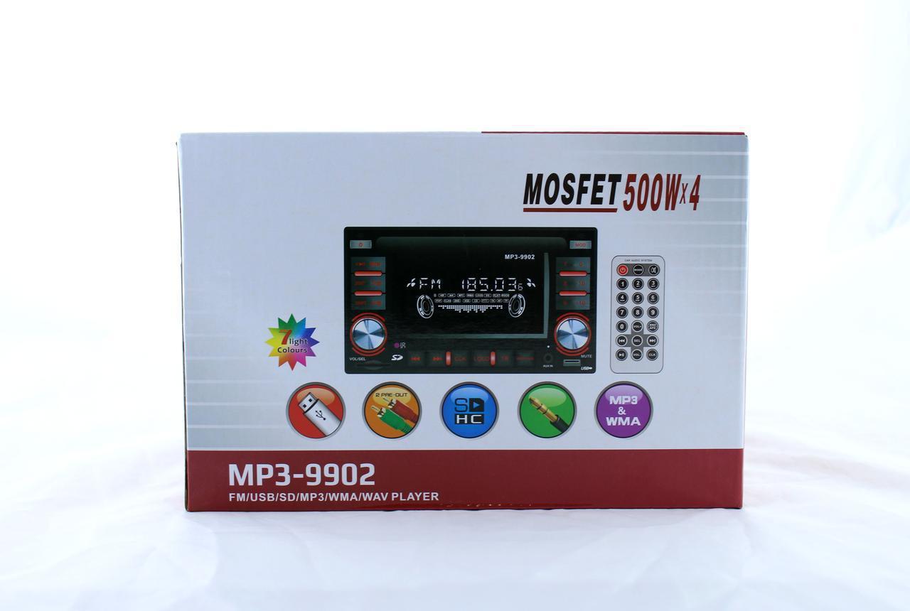 

Автомагнитола MP3 / USB / AUX / FM 9902 2DIN с евро разъемом sale