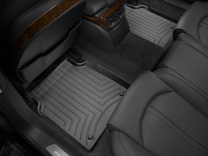 

Ковры резиновые WeatherTech задние черные Audi A8 Long 12+ 444202