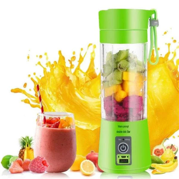 

Блендер кружка Зеленый Juice Cup Fruits USB