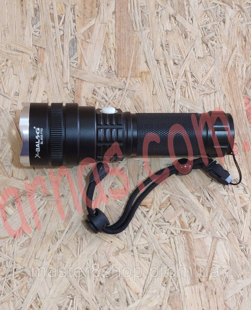 

Аккумуляторный фонарь BL-858-P50, Черный