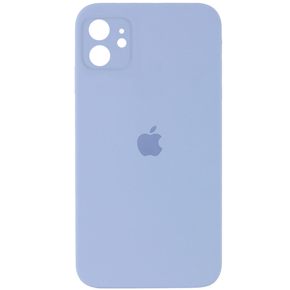 

Чехол Silicone Case Square Full Camera Protective (AA) для Apple iPhone 11 (6.1"), Голубой / mist blue