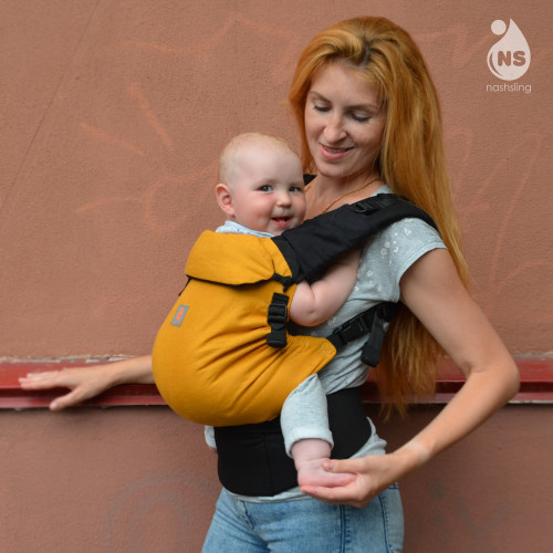 

Эрго-рюкзак Nashsling Combi - Охра 32-48 см