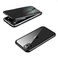 

Магнитный чехол со стеклом антишпион oneLounge Shield Case Black для iPhone 12 | 12 Pro