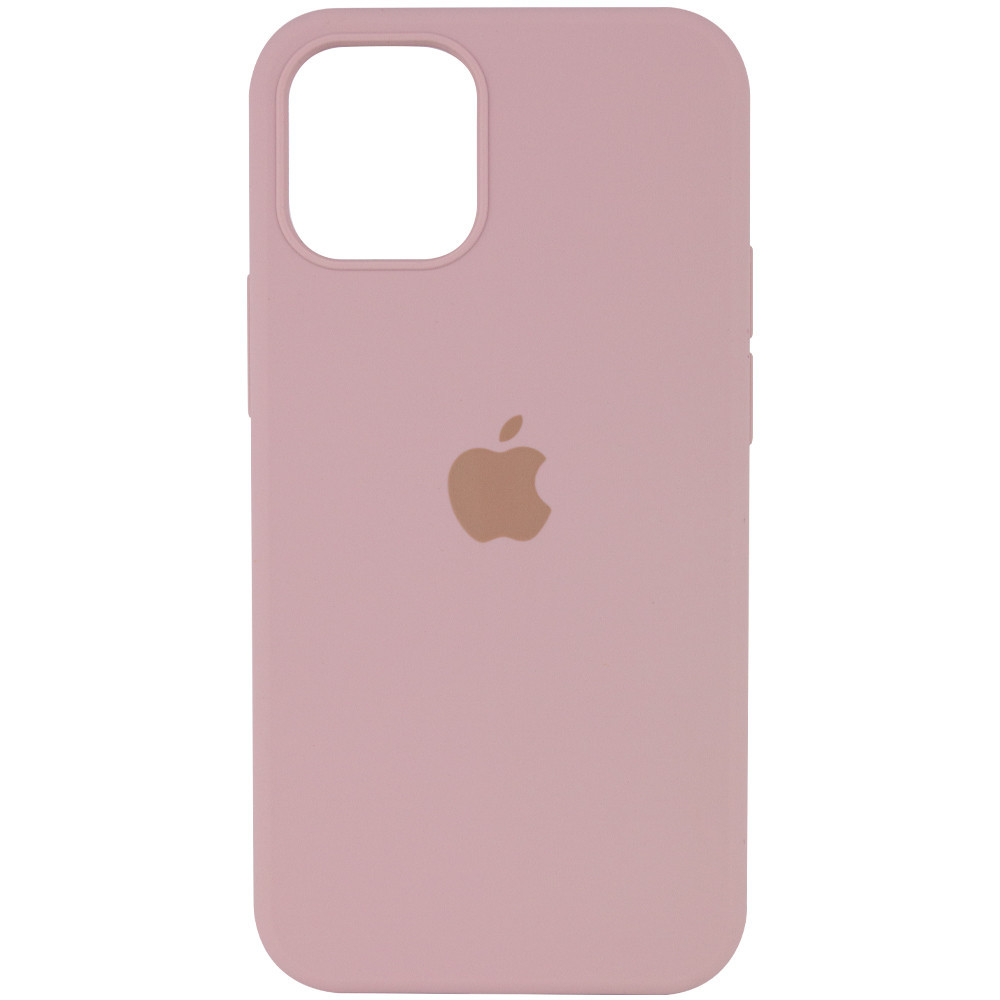 

Чехол Silicone Case Full Protective (AA) для Apple iPhone 12 Pro Max (6.7"), Розовый / pink sand