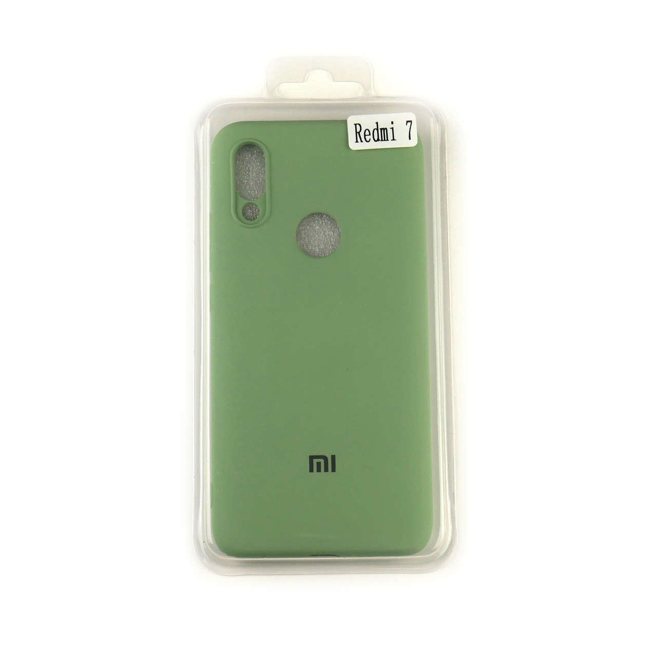 

Панель Silicone Case Full Cover для Xiaomi Redmi 7 Зеленый