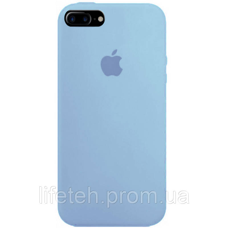 

Чехол Silicone Case Full Protective (AA) для Apple iPhone 7 plus / 8 plus (5.5, Голубой / lilac blue