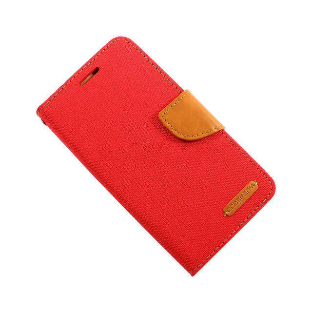 

Чехол книжка Goospery Canvas для Samsung G570F Galaxy J5 Prime red