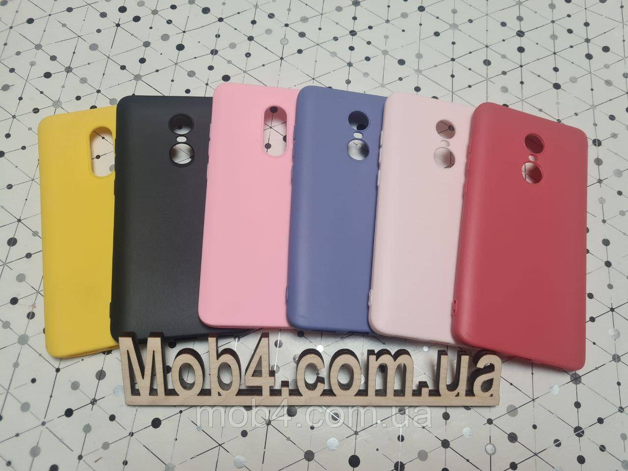 

TPU чехол Candy накладка бампер (матовый) для Xiaomi (Ксиоми) Redmi Note 4X, Разные цвета