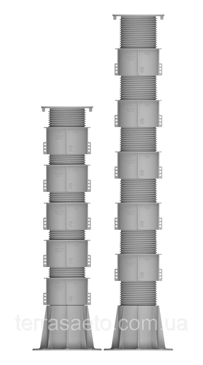 

Регулируемая опора (682-939 мм) Karoapp К-А4 + 5шт. K-CL (K-A10)