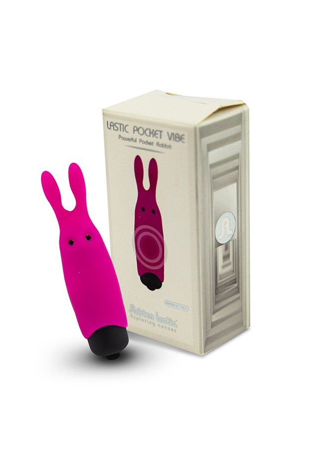 

Міні вібростимулятор Adrien Lastic Pocket Vibe Rabbit Pink, Рожевий