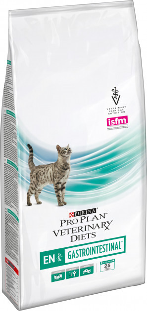 

Сухой корм Pro Plan Veterinary Diets EN Gastrointestinal для кошек с пробл ЖКТ, 1,5 кг