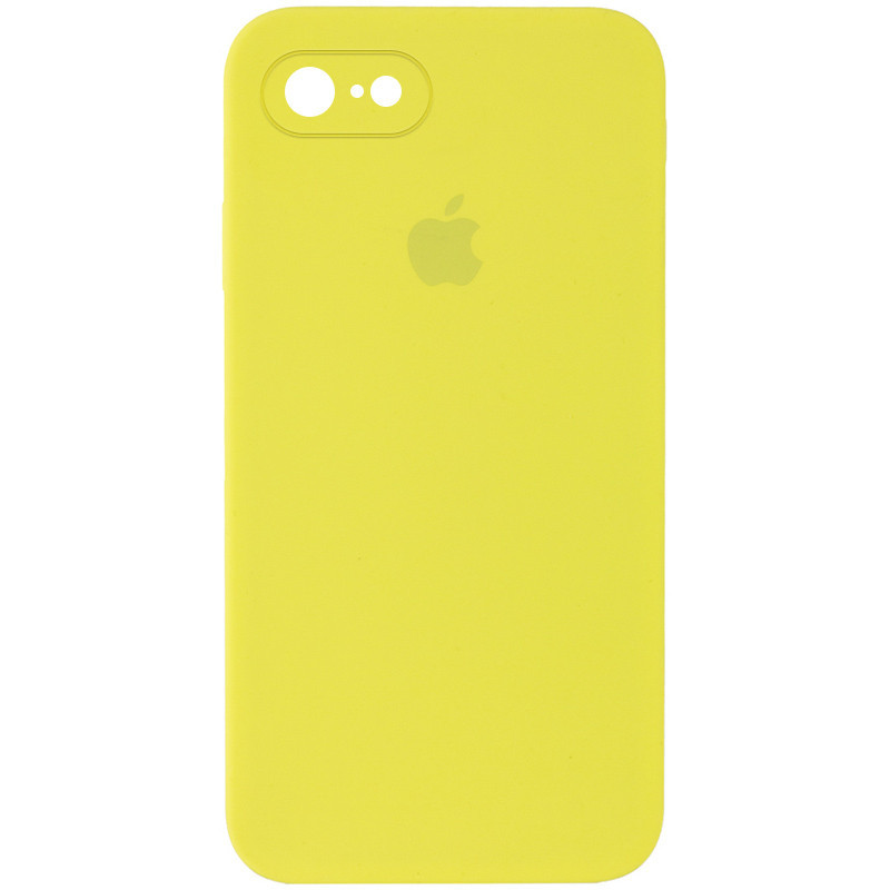 

Чехол Silicone Case Square Full Camera Protective (AA) для Apple iPhone 6/6s (4.7"), Желтый / bright yellow