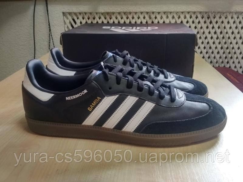 

Мужские кроссовки adidas originals samba og b75807 оригинал, Черный