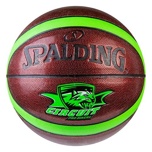 

Баскетбольный мяч Spalding №7 PU неон Circuit SPL5607/12