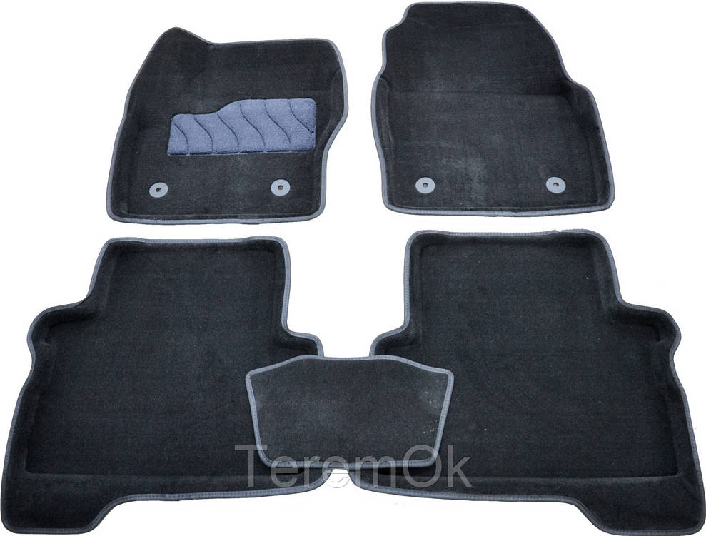 

Коврики в салон 3D для Ford Kuga 2016- /Черные 5шт 88358