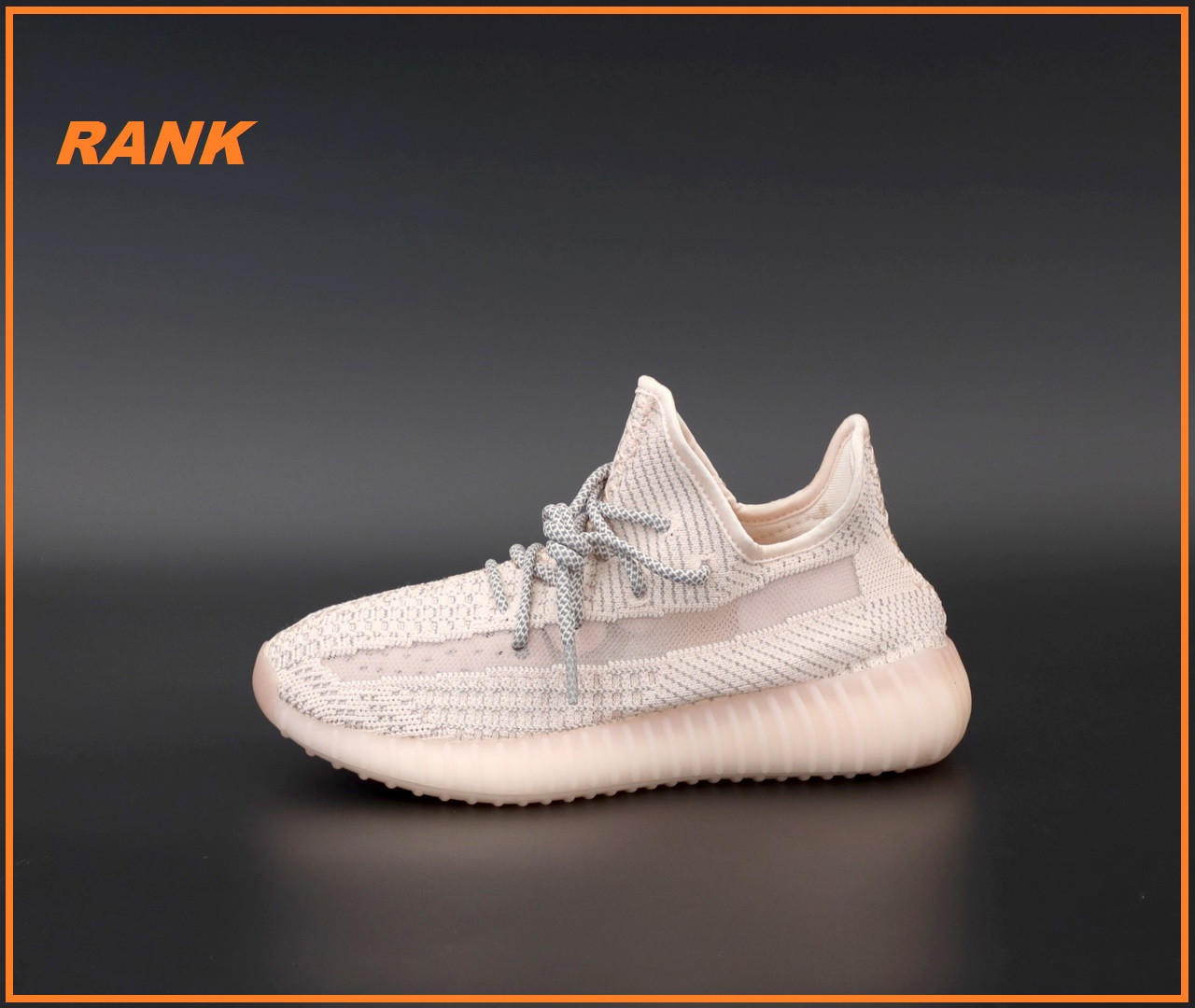 

Кроссовки женские Adidas Yeezy Boost 350 в стиле Адидас Изи Буст 350 розовые рефлектив 40, Бежевый