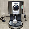 Еспрессо кавоварка Grunhelm GEC17 ріжкова, фото 2