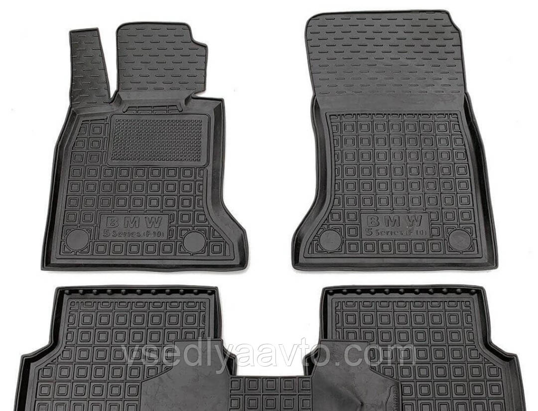 

Коврики в салон BMW 5 F10 с 2010-2013 гг. (Avto-Gumm), Черный