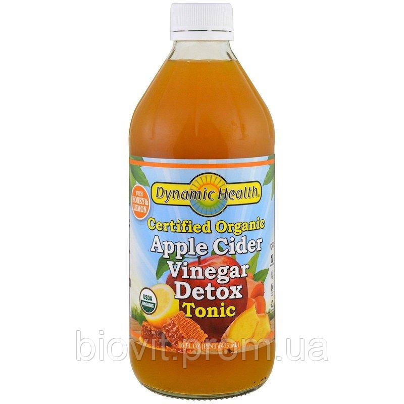 

Яблочный уксус органик (Apple Cider Vinegar) 473 мл