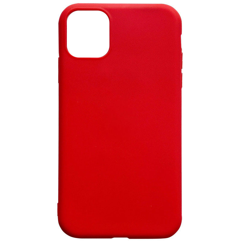 

Силиконовый чехол Candy для Apple iPhone 12 mini (5.4") Красный