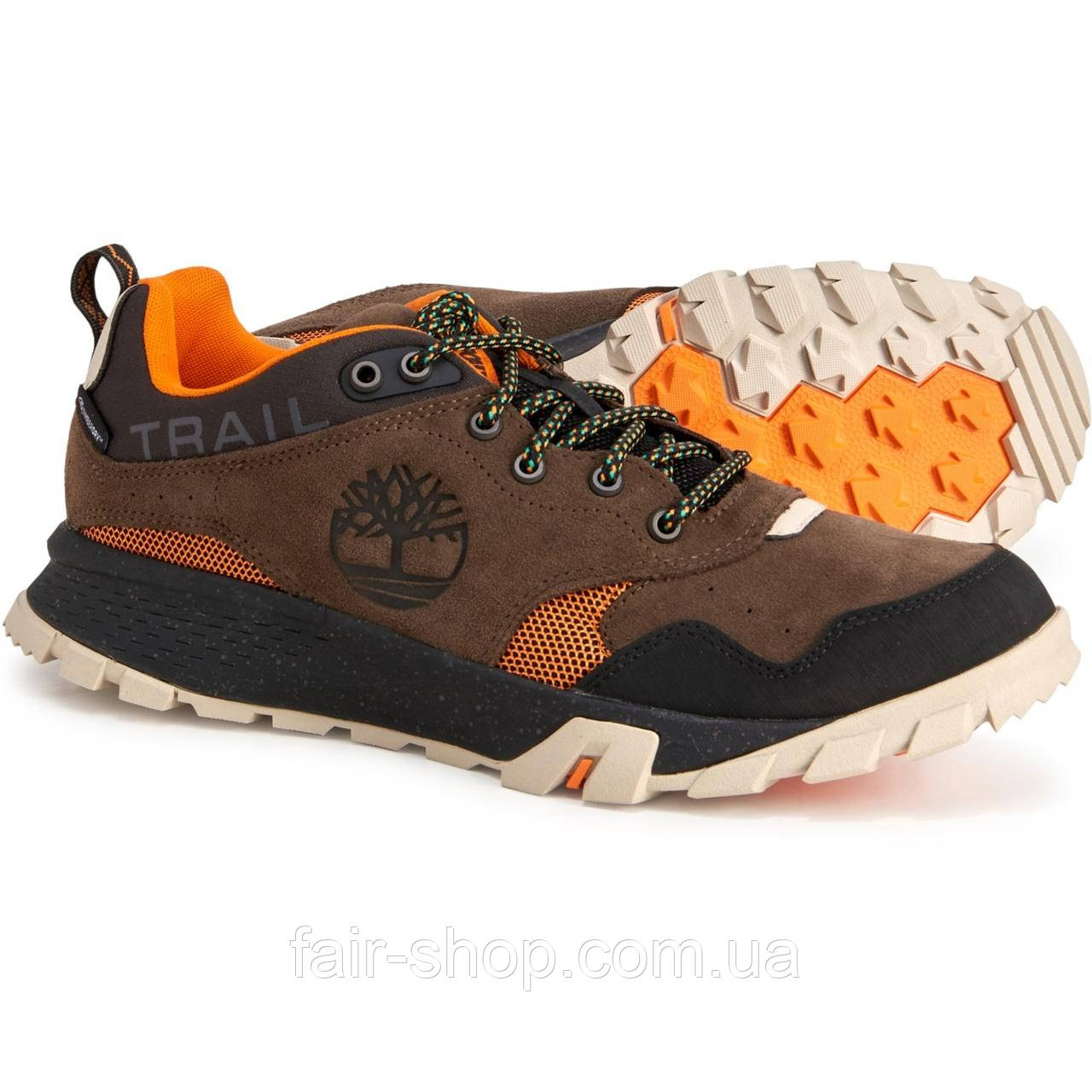 

Кроссовки Timberland Garrison Trail Low - Waterproof, Suede Brown Suede - Оригинал