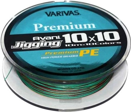 

Шнур рыболовный Varivas New Avani Jigging Max PE 10х10 300 м #6.0, Разноцветный