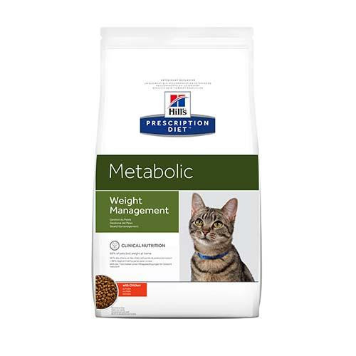 

Сухой корм Hills Prescription Diet Feline Metabolic Weight Management для кошек, с курицей, 4 кг