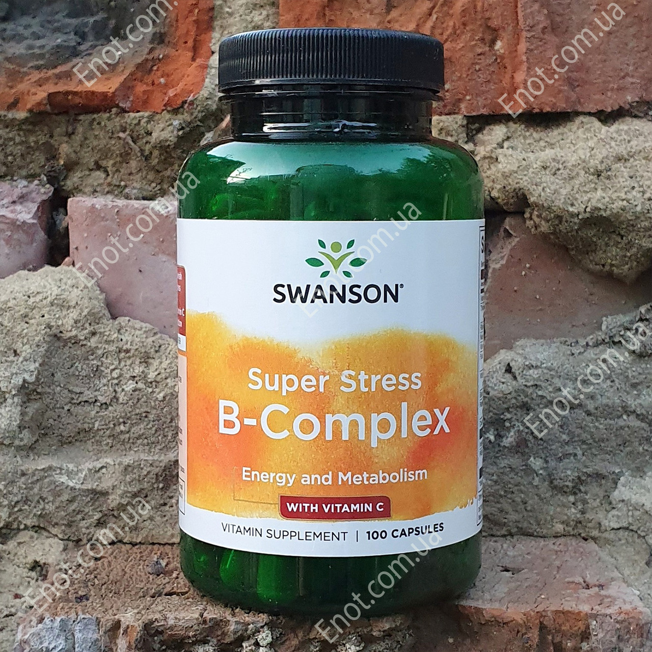 

Витаминный комплекс Swanson Super Stress B-Complex with Vitamin C 100 капсул