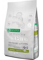 Nature's Protection White Dogs Grain Free Junior Small беззерновой корм для цуценят малих порід, 17 кг