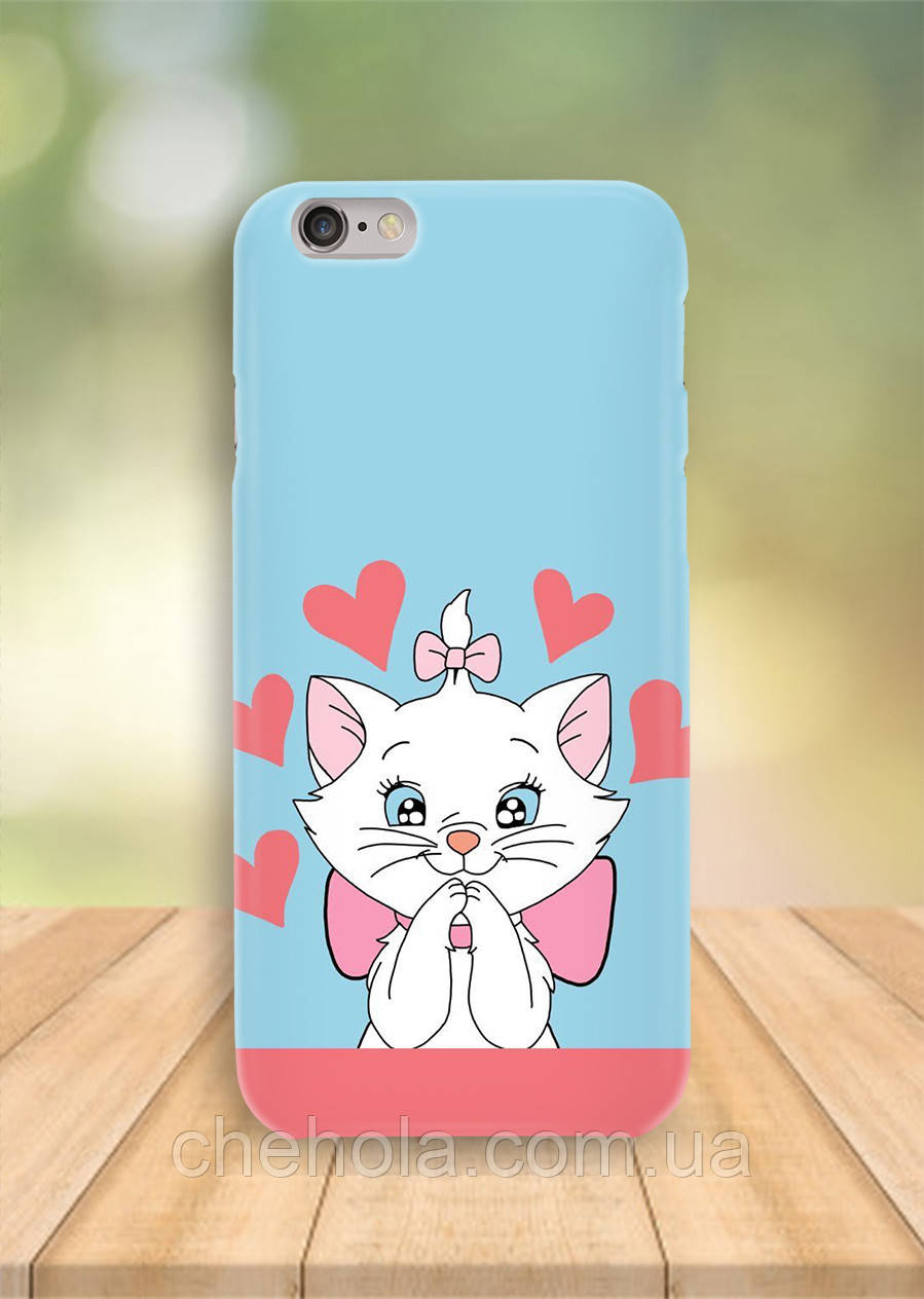 

Чехол на iPhone 6S 6 PLUS 6 Белая кошка