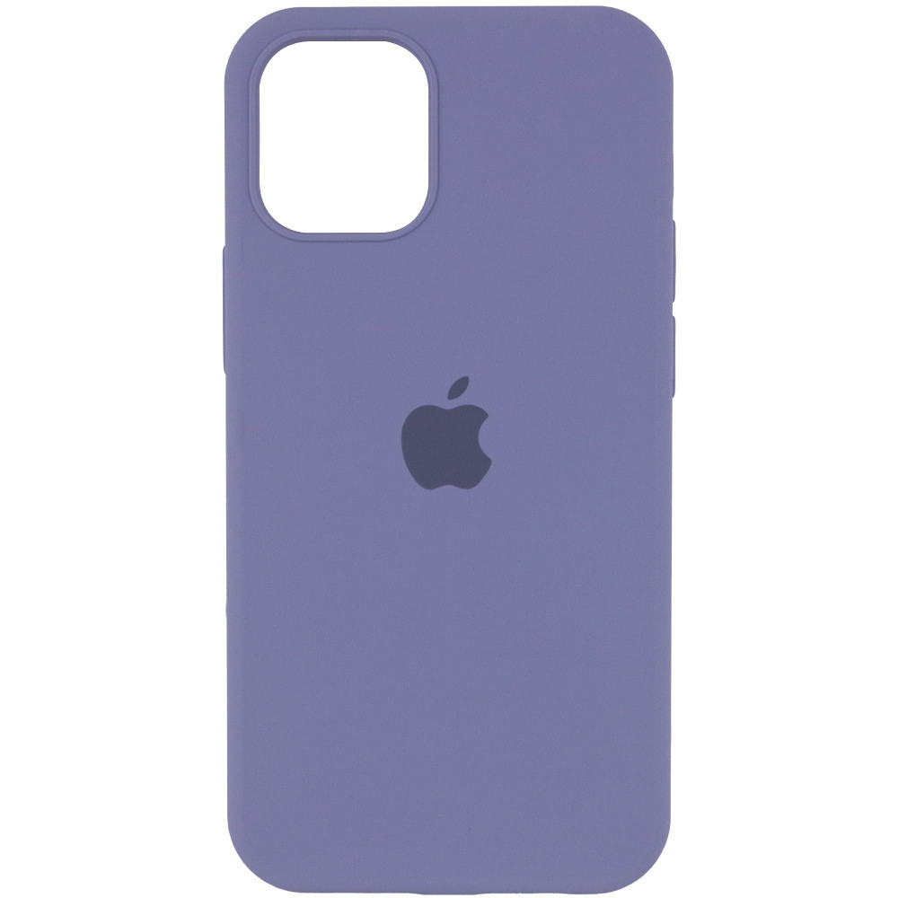 

Чехол Silicone Case Full Protective (AA) для Apple iPhone 12 mini (5.4"), Серый / lavender gray