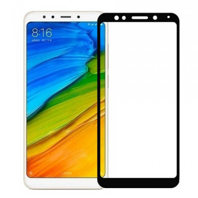 

Защитное стекло для Сяоми / Xiaomi Redmi 5 5D черное, Черный