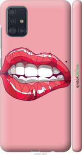 Чехол на Samsung Galaxy A51 2020 A515F Sexy lips "4174c-1827-44084, Красный