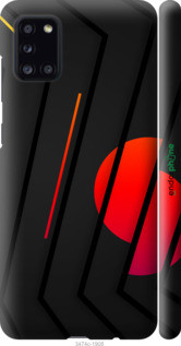 

Чехол на Samsung Galaxy A31 A315F Разноцветные полосы "3474c-1908-44084, Черный